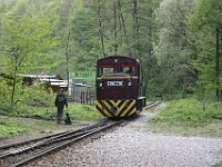 01.05.2017 Waldbahn Lillafüred Umsetzen in Garadna