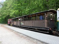 01.05.2017 Waldbahn Lillafüred Zug im Bahnhof Garadna